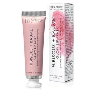 Seraphine Botanicals | Hibiscus + Baume Glow Lip Mask 15mL